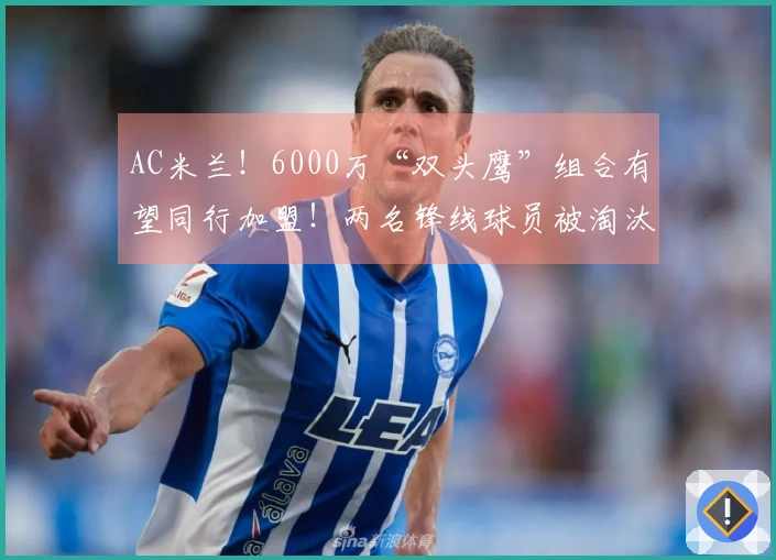 AC米兰！6000万“双头鹰”组合有望同行加盟！两名锋线球员被淘汰